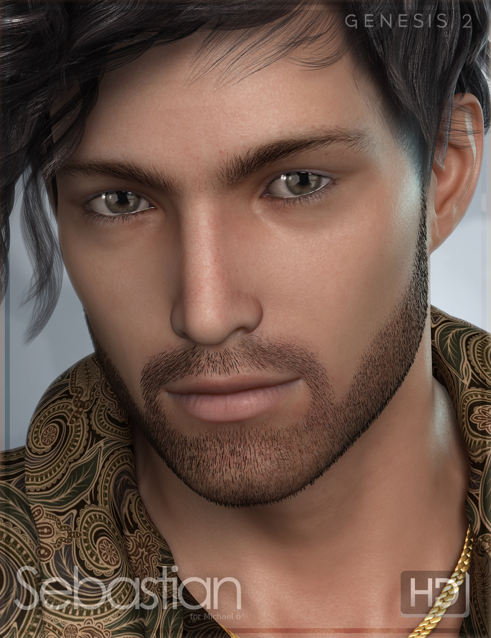 FW Sebastian HD by: Fred Winkler Art, 3D Models by Daz 3D