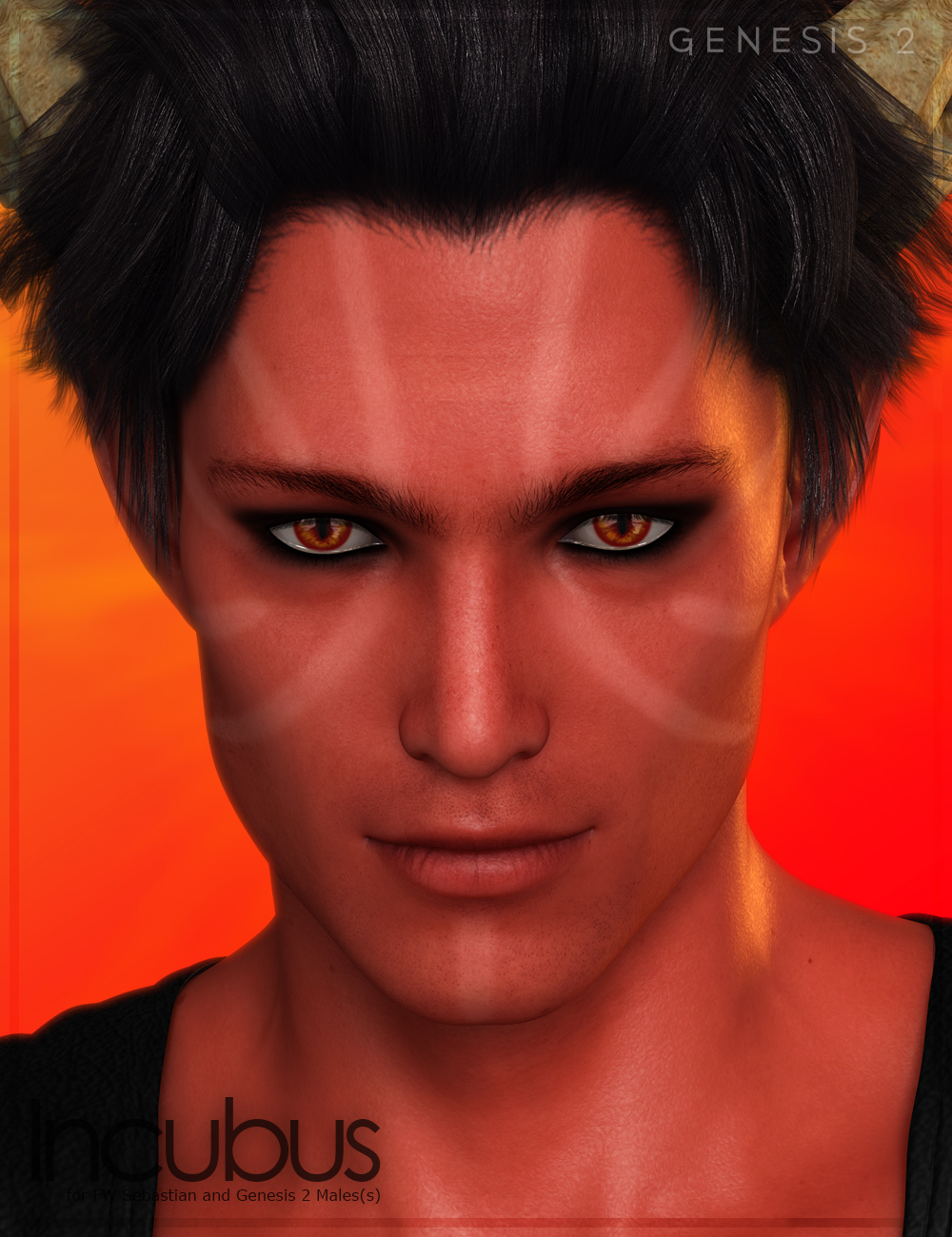FW Sebastian - Incubus Expansion by: Fred Winkler ArtFisty & Darc, 3D Models by Daz 3D