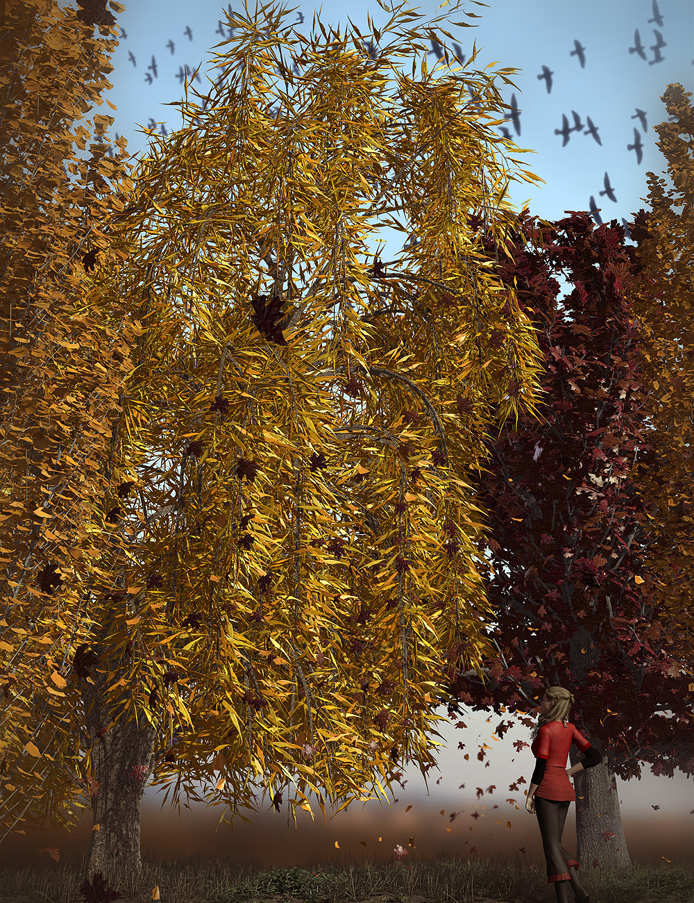 Orestes Trees Vol. 1 by: Orestes Graphics, 3D Models by Daz 3D