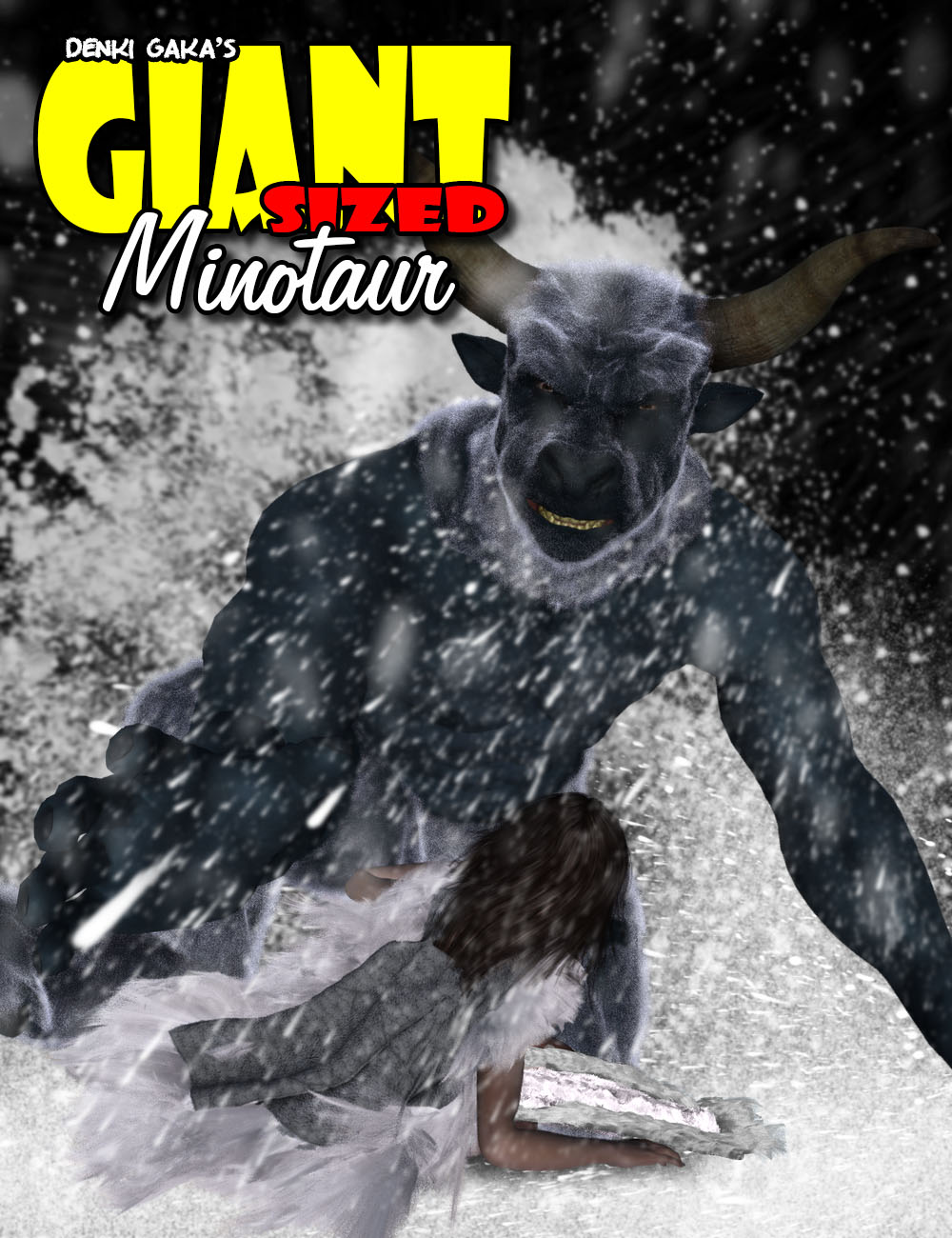 Giant Sized Minotaur 6 by: Denki Gaka, 3D Models by Daz 3D