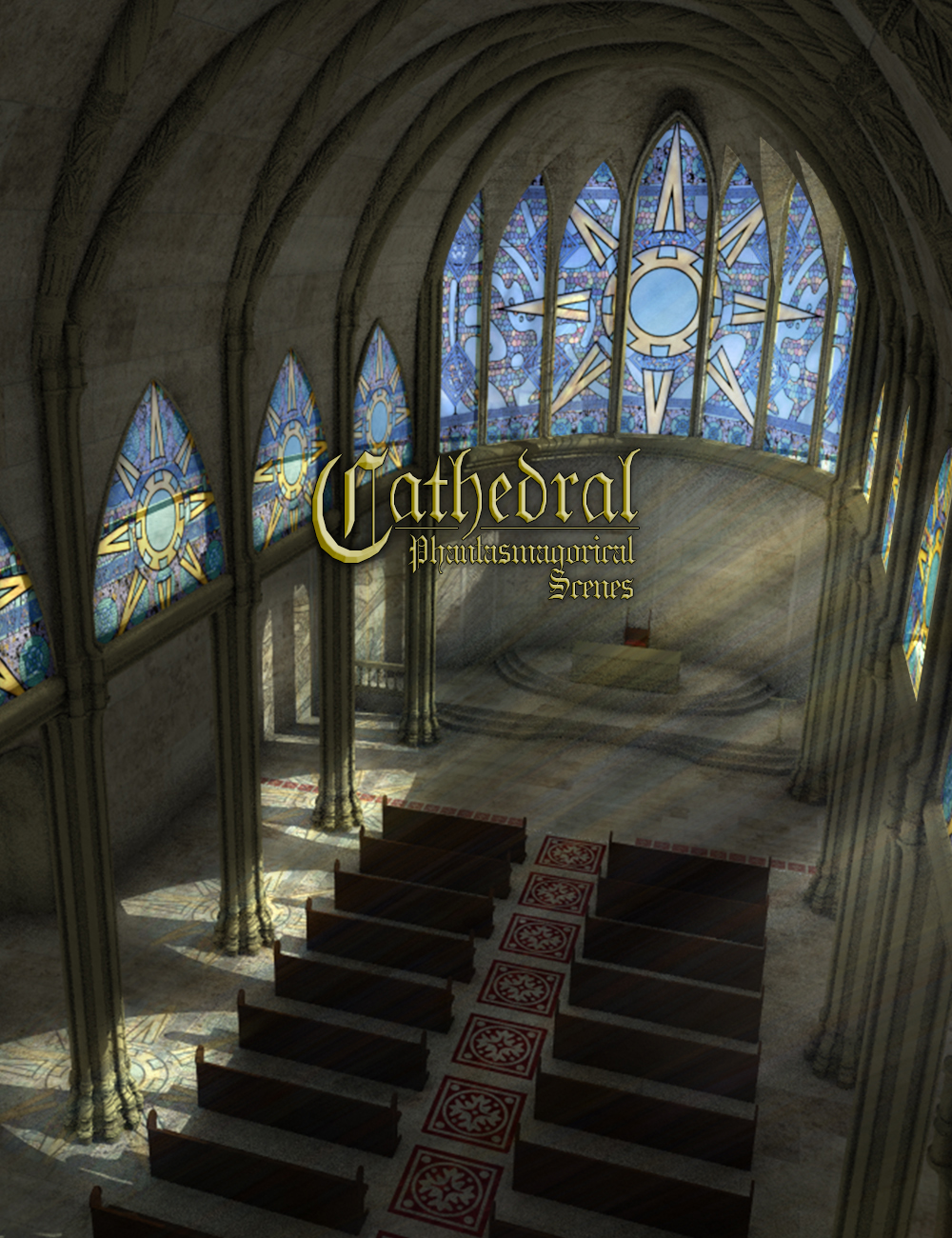 Cathedral by: Phantasmagorical Scenes, 3D Models by Daz 3D