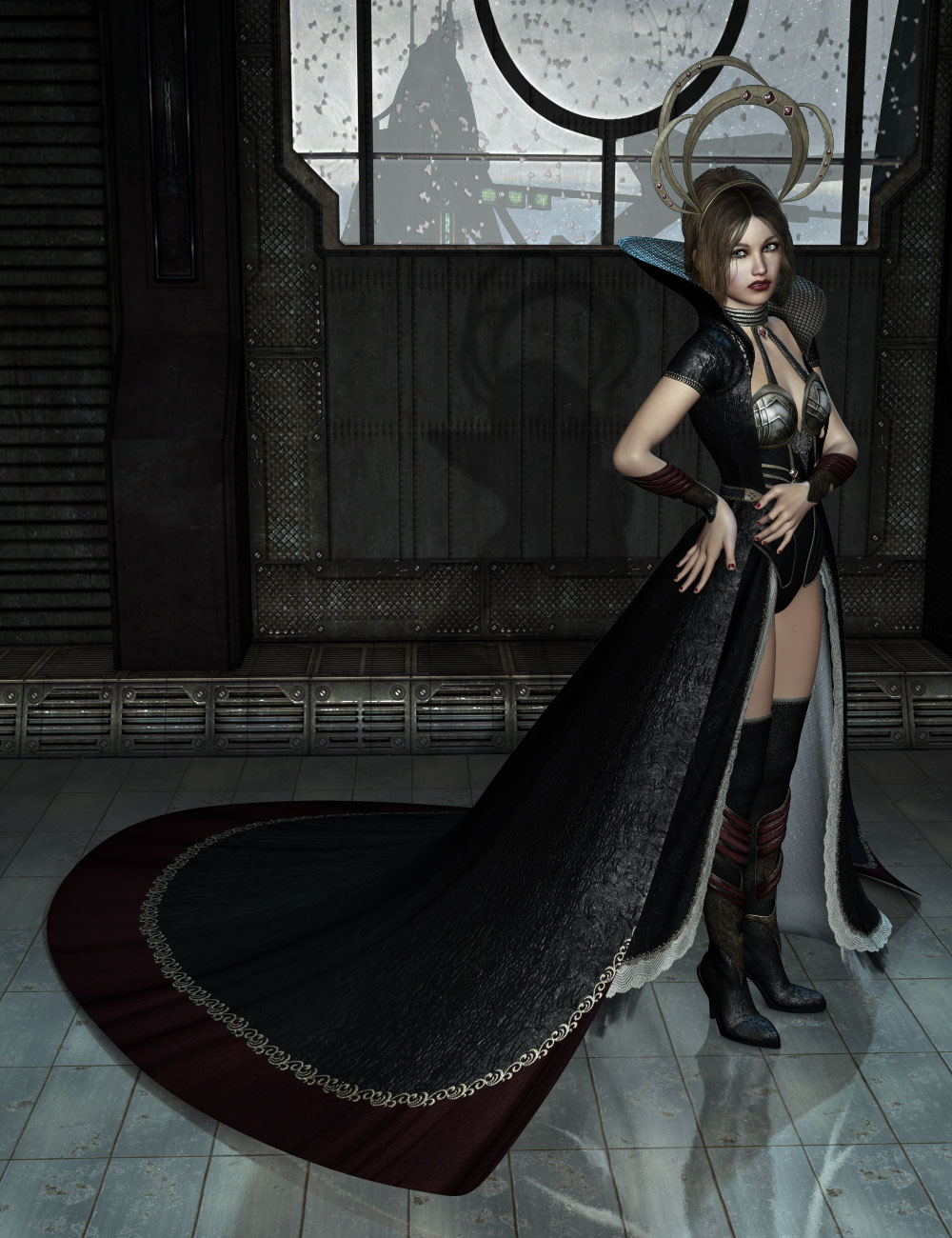 Andromeda for GIS Empress by: Sarsa, 3D Models by Daz 3D