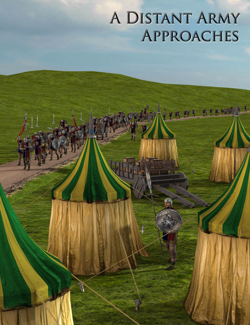 A Distant Army Approaches by: FirstBastion, 3D Models by Daz 3D