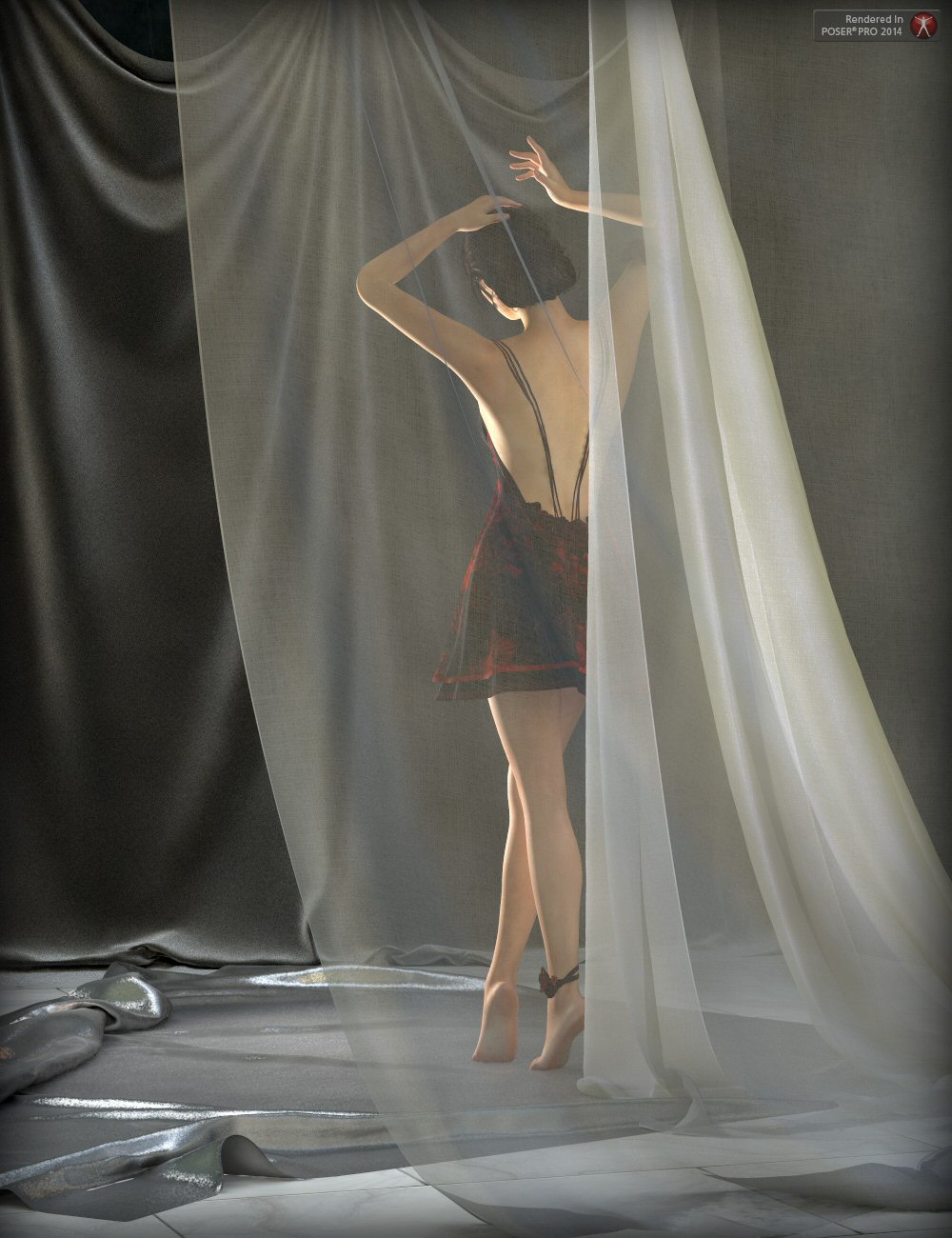 Studio Drapes-Base Pack by: esha, 3D Models by Daz 3D