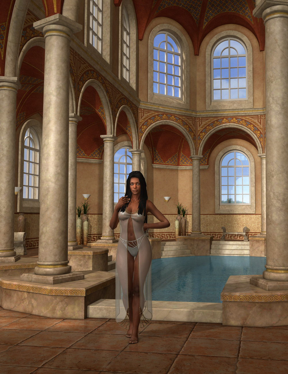 DM's Thermae by: Daniemarforno, 3D Models by Daz 3D