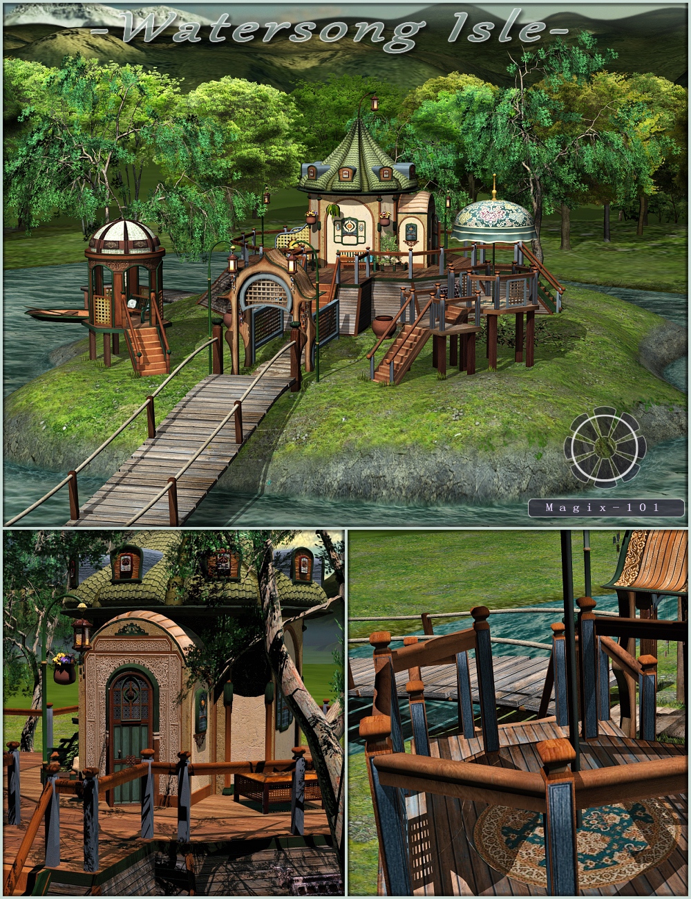 Watersong Isle by: Magix 101, 3D Models by Daz 3D