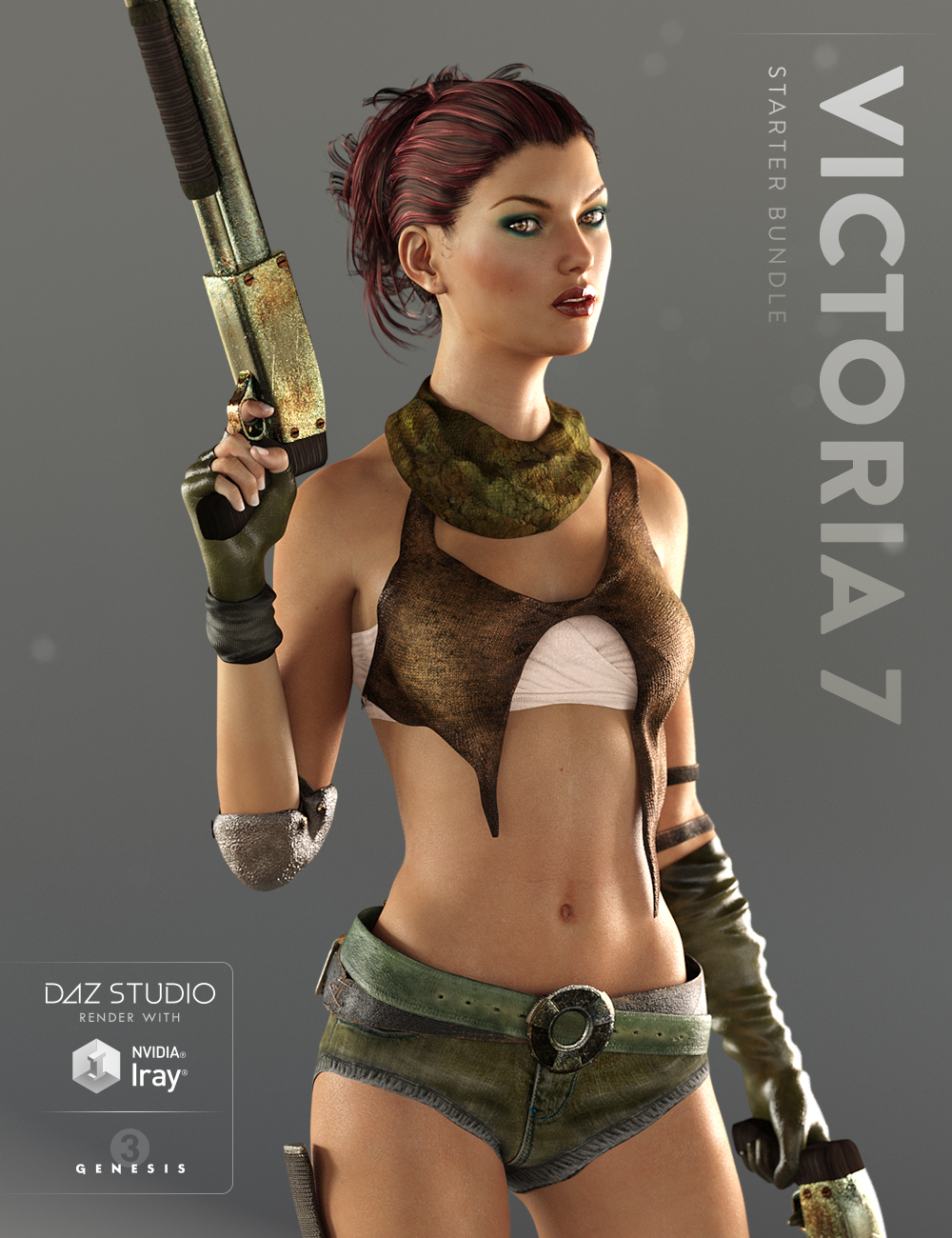 Victoria 7 Starter Bundle by: , 3D Models by Daz 3D