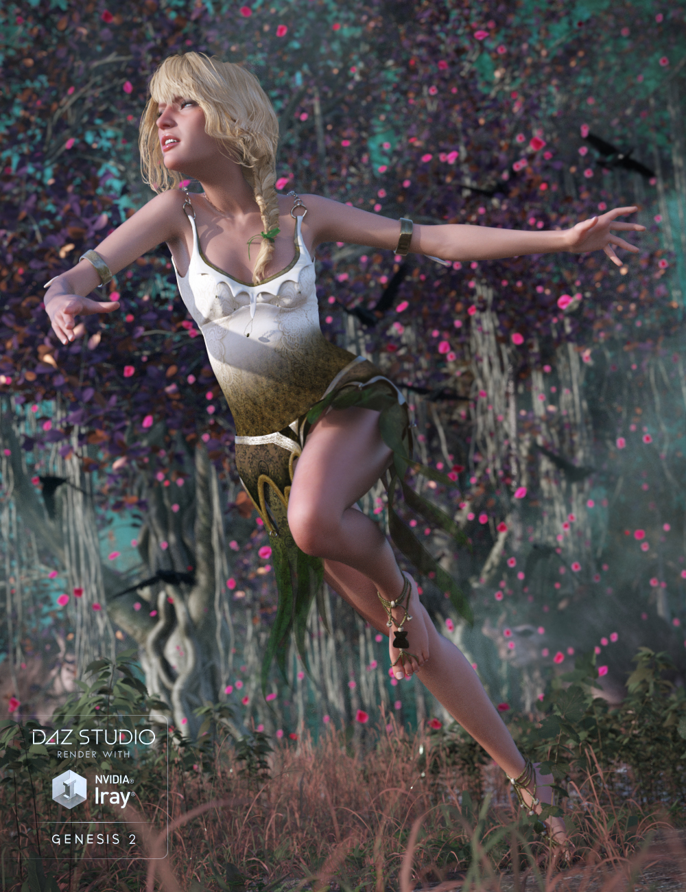 Etheria for Genesis 2 Female(s) by: 3DLustDarkStarBurning, 3D Models by Daz 3D