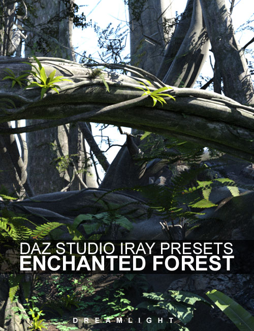 Iray Presets for DS Enchanted Forest by: Dreamlight, 3D Models by Daz 3D