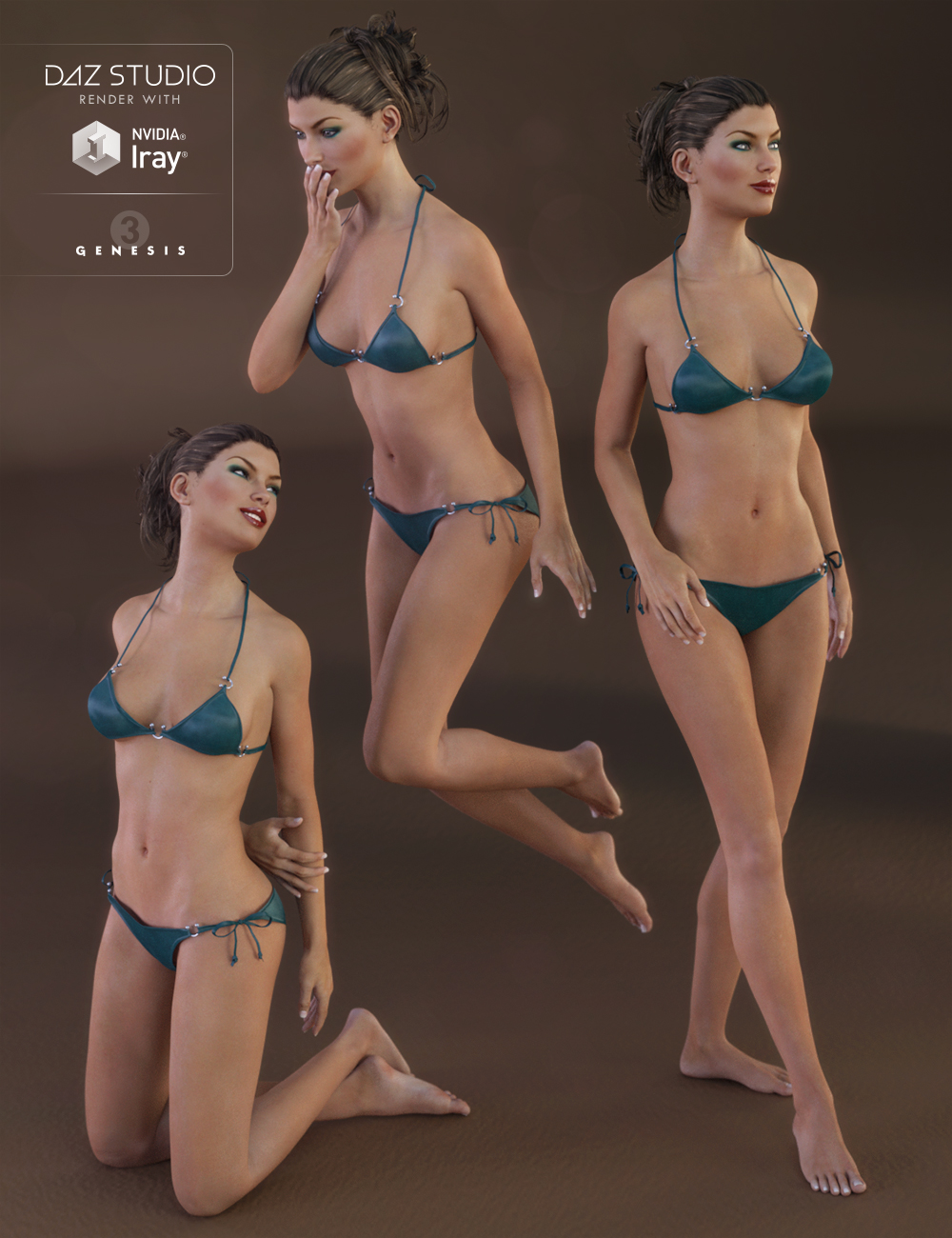 Elegant Fantasy Poses for Victoria 7 by: Elliandra, 3D Models by Daz 3D