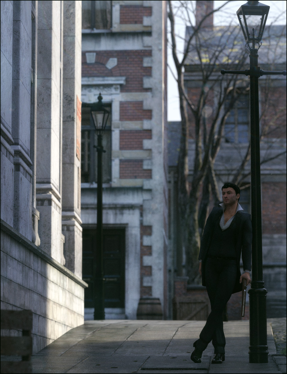 The Streets Of Old London by: Stonemason, 3D Models by Daz 3D