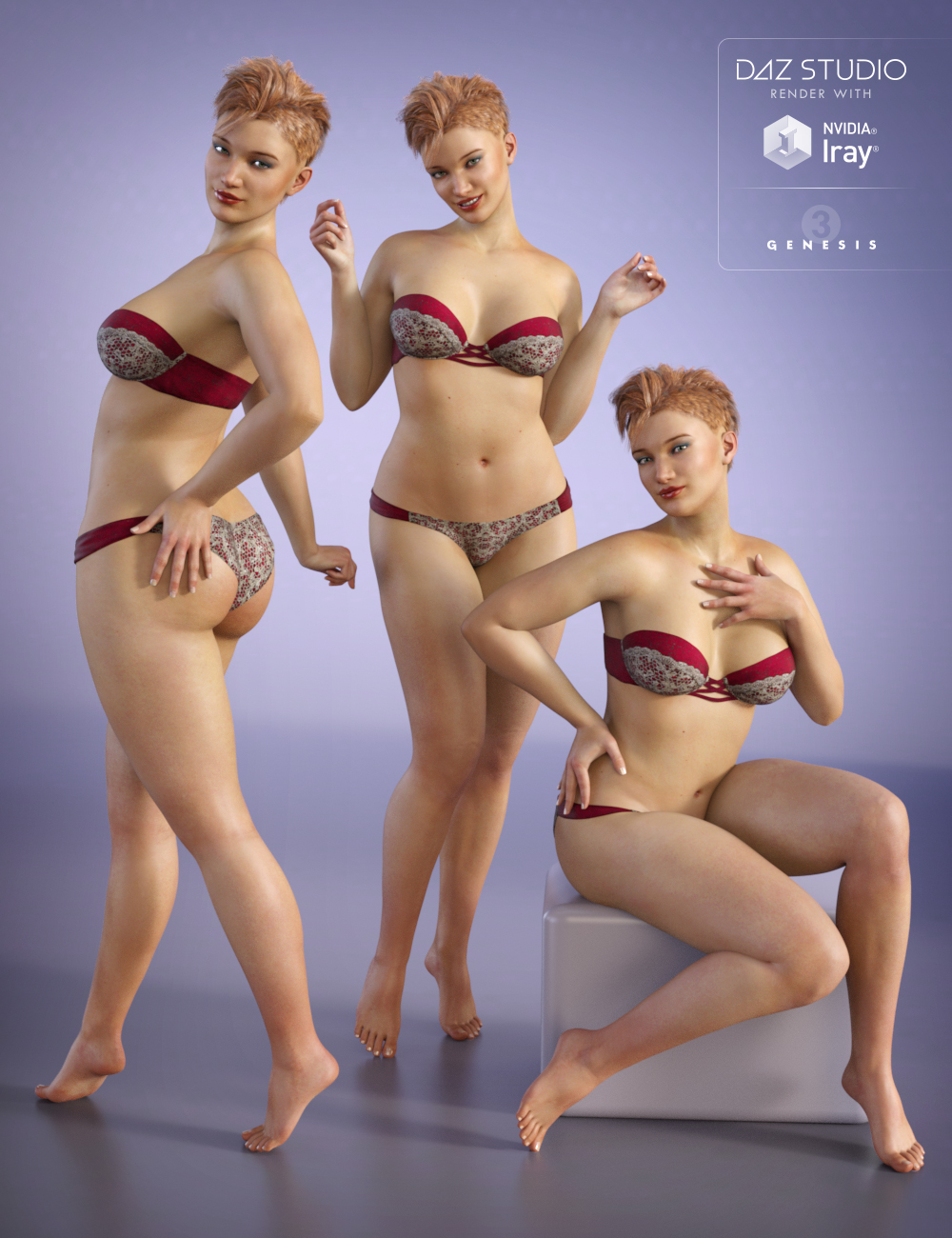 Capsces Cute and Flirty Poses for Bethany 7 by: Capsces Digital Ink, 3D Models by Daz 3D