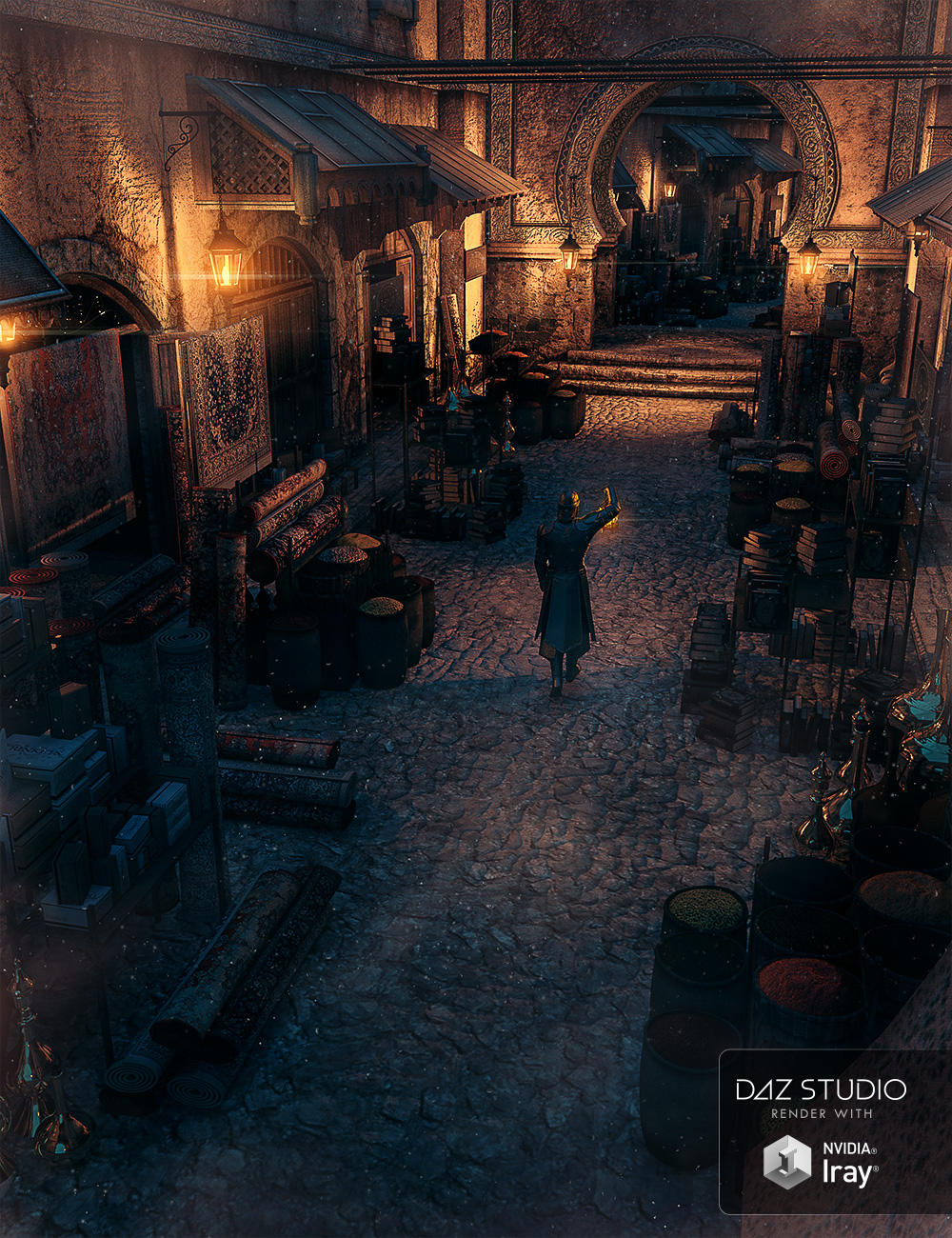 The Bazaar by: Ravnheart, 3D Models by Daz 3D