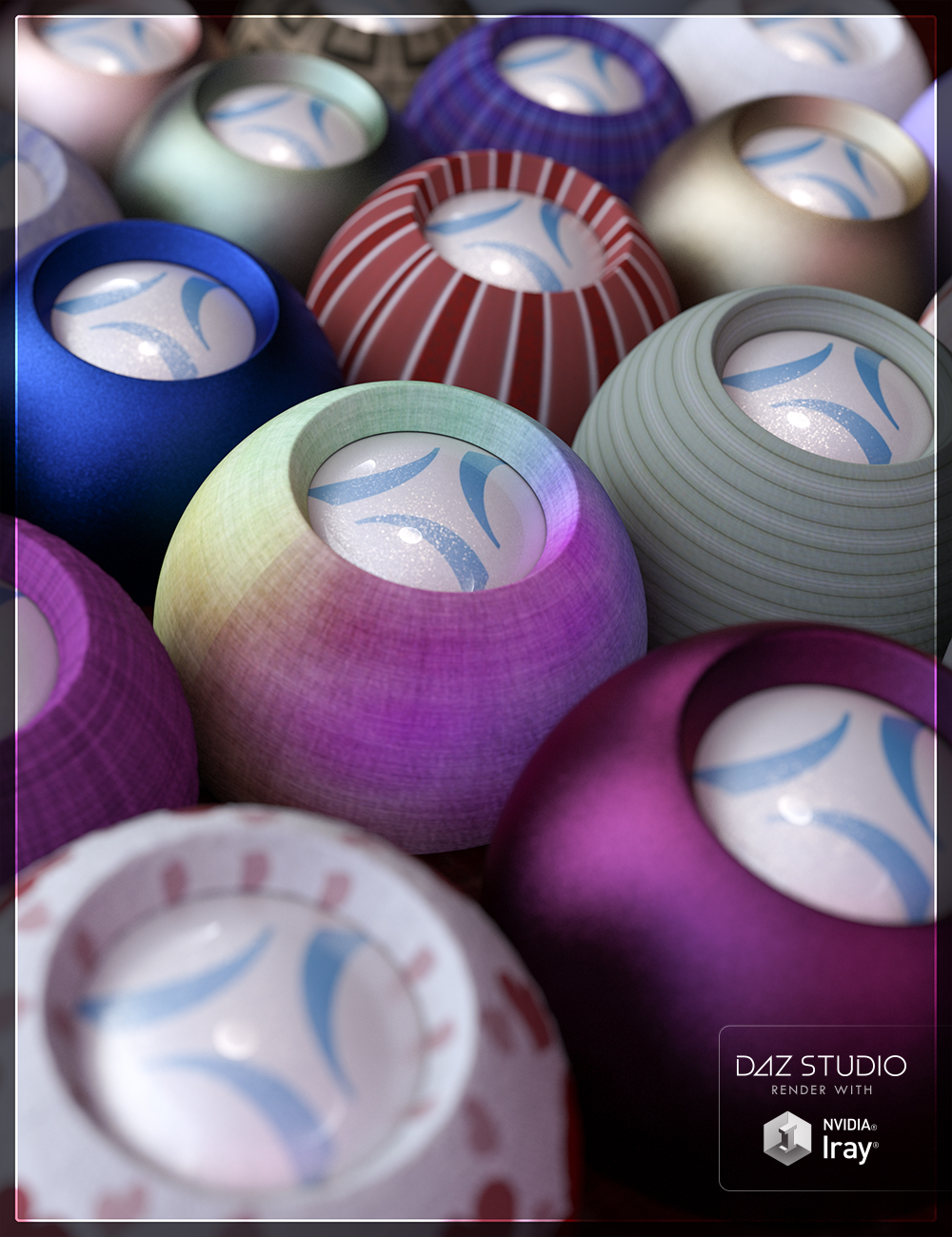 Simple Fabric Iray Shaders by: JGreenlees, 3D Models by Daz 3D