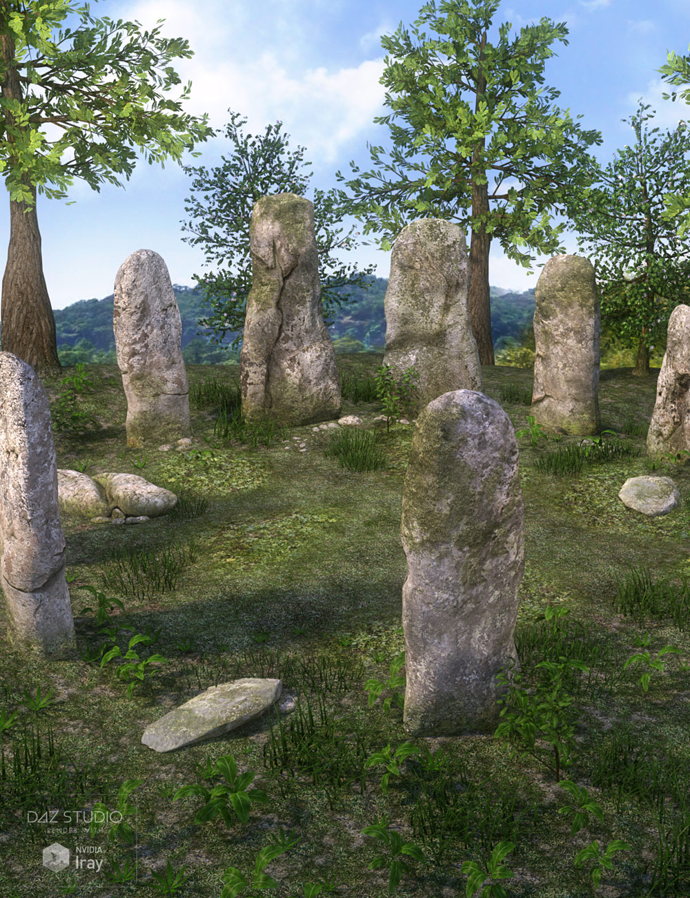 DM's Stones of Graith by: Daniemarforno, 3D Models by Daz 3D