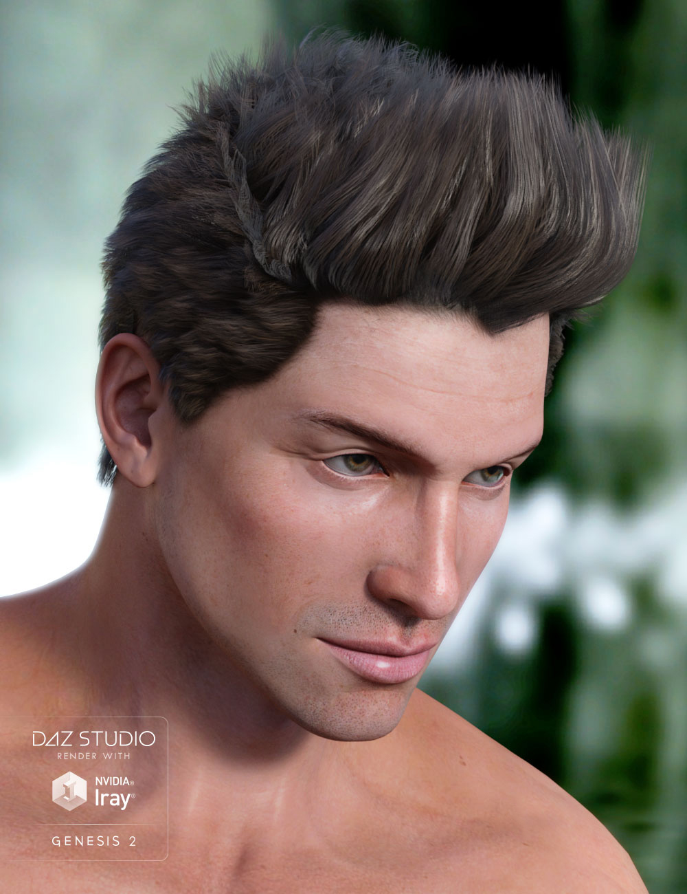 Scott Hair by: AprilYSH, 3D Models by Daz 3D