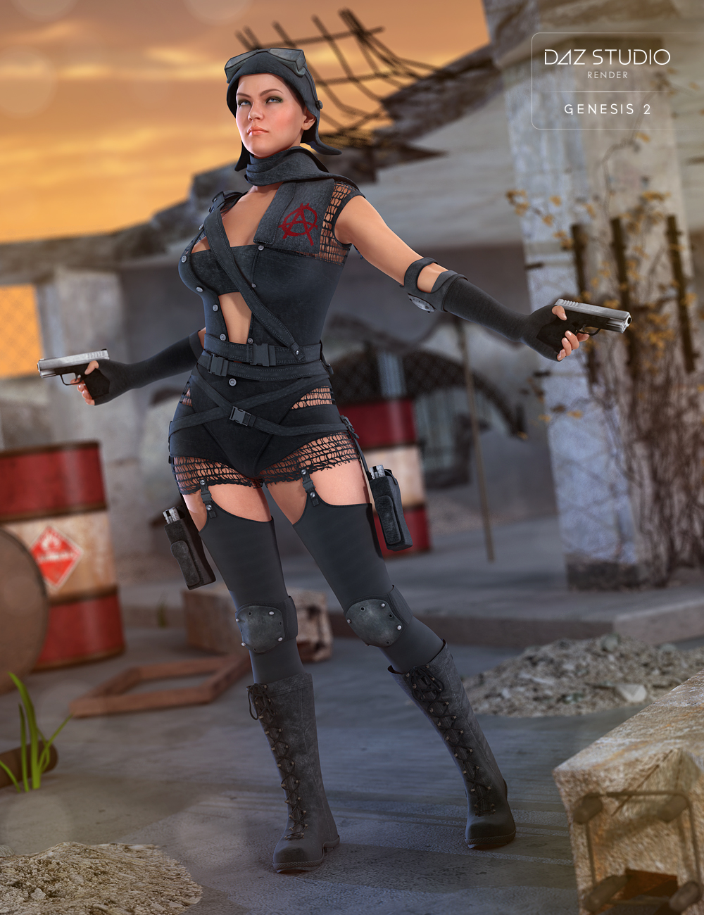 Rectifier for Genesis 2 Female(s) by: 3DLustSarsa, 3D Models by Daz 3D