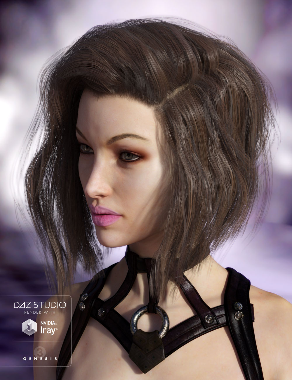 Coleraine Hair by: AprilYSH, 3D Models by Daz 3D