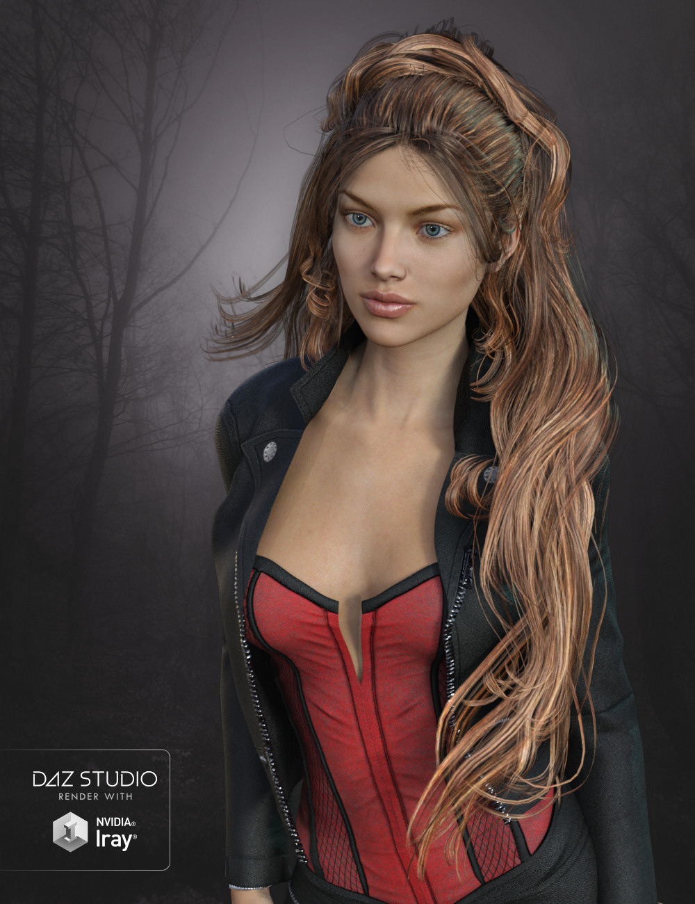 DragonFly Hair Genesis 3 Female(s), Genesis 2 Female(s) and V4 by: goldtassel, 3D Models by Daz 3D