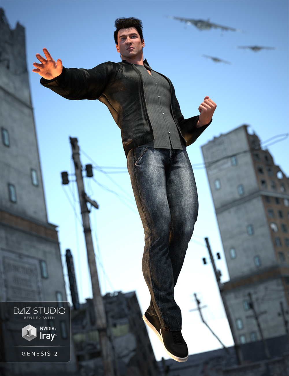 Alternate Identity for Genesis 2 Male(s) by: NikisatezSarsa, 3D Models by Daz 3D