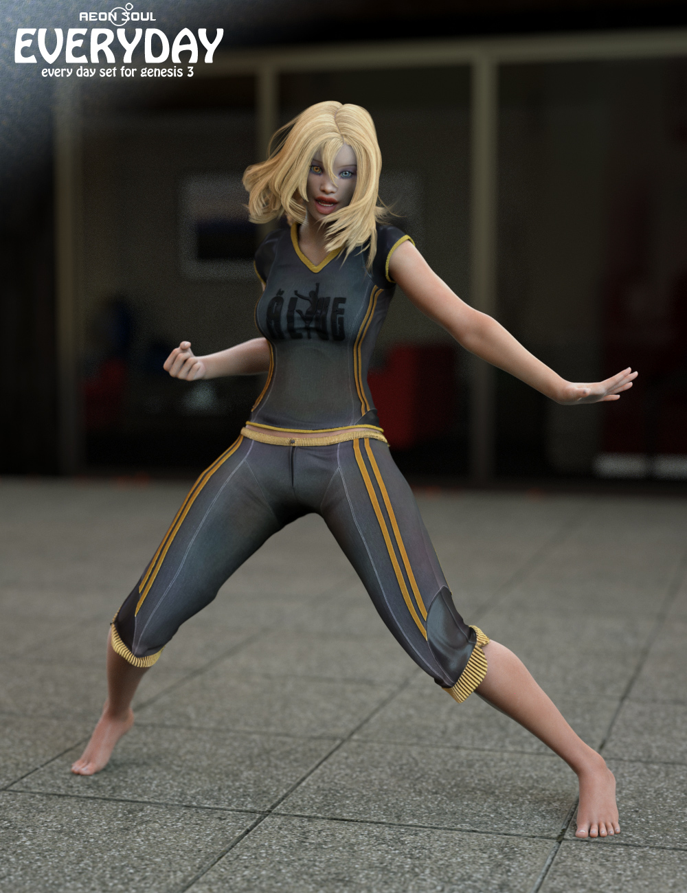 EveryDay for Genesis 3 Female(s) by: Aeon Soul, 3D Models by Daz 3D