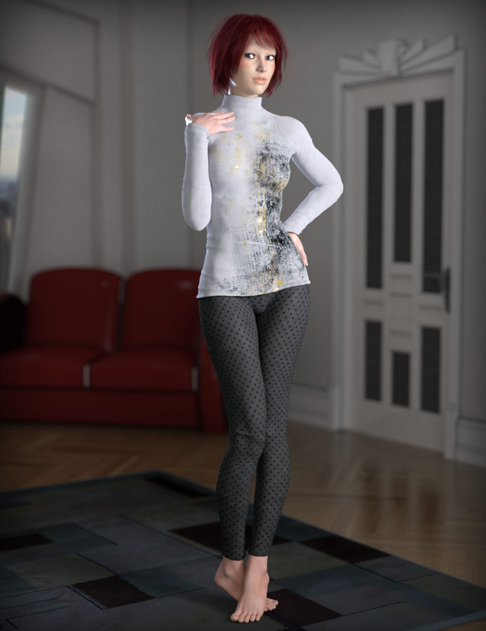 Sunday Casuals: Basics for Genesis 3 Female(s) by: esha, 3D Models by Daz 3D
