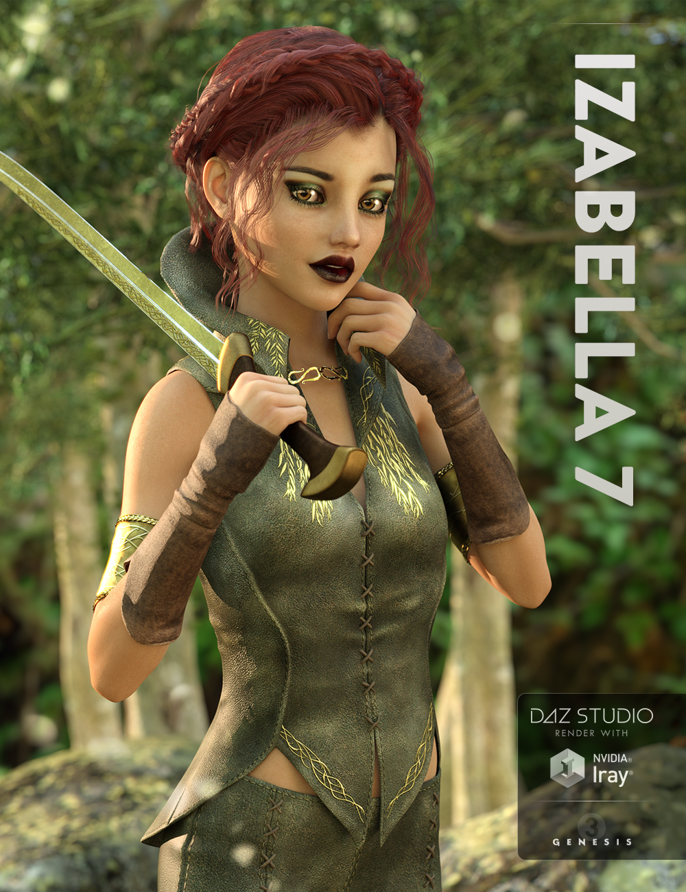 Izabella 7 by: , 3D Models by Daz 3D