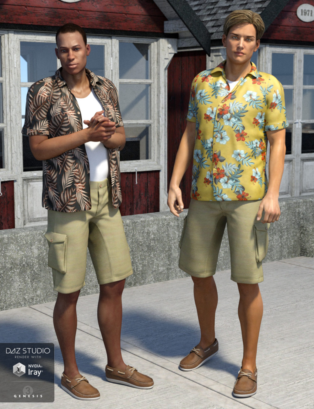 Just Josh for Genesis 3 Male(s) by: SloshWerks, 3D Models by Daz 3D
