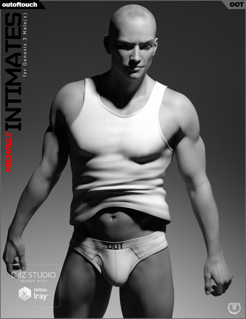 Michael 7 Intimates for Genesis 3 Male(s) by: outoftouch, 3D Models by Daz 3D