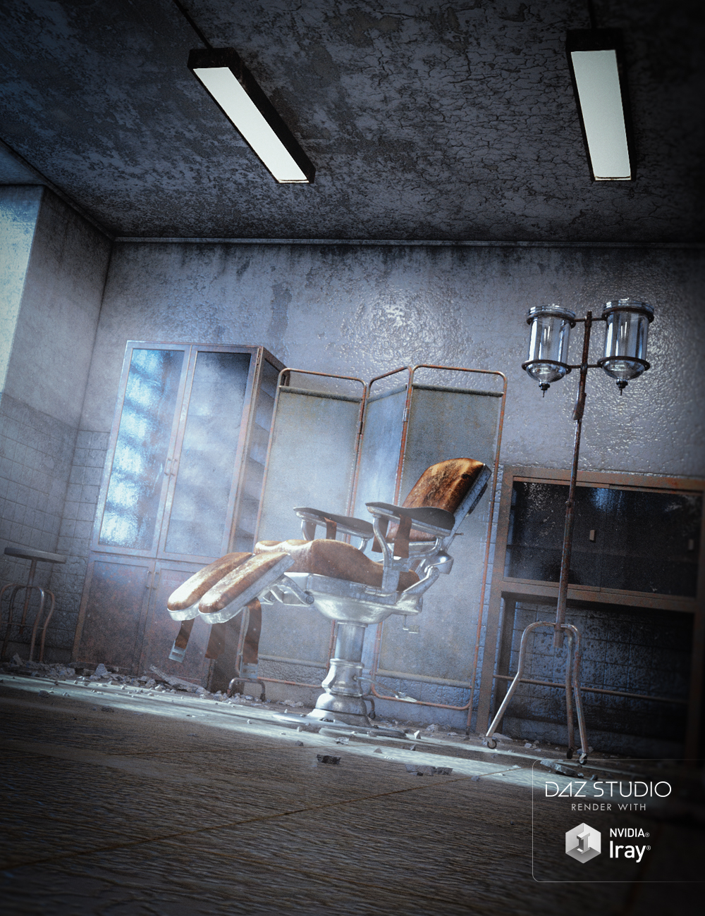 West Park Treatment Room Iray by: Jack Tomalin, 3D Models by Daz 3D