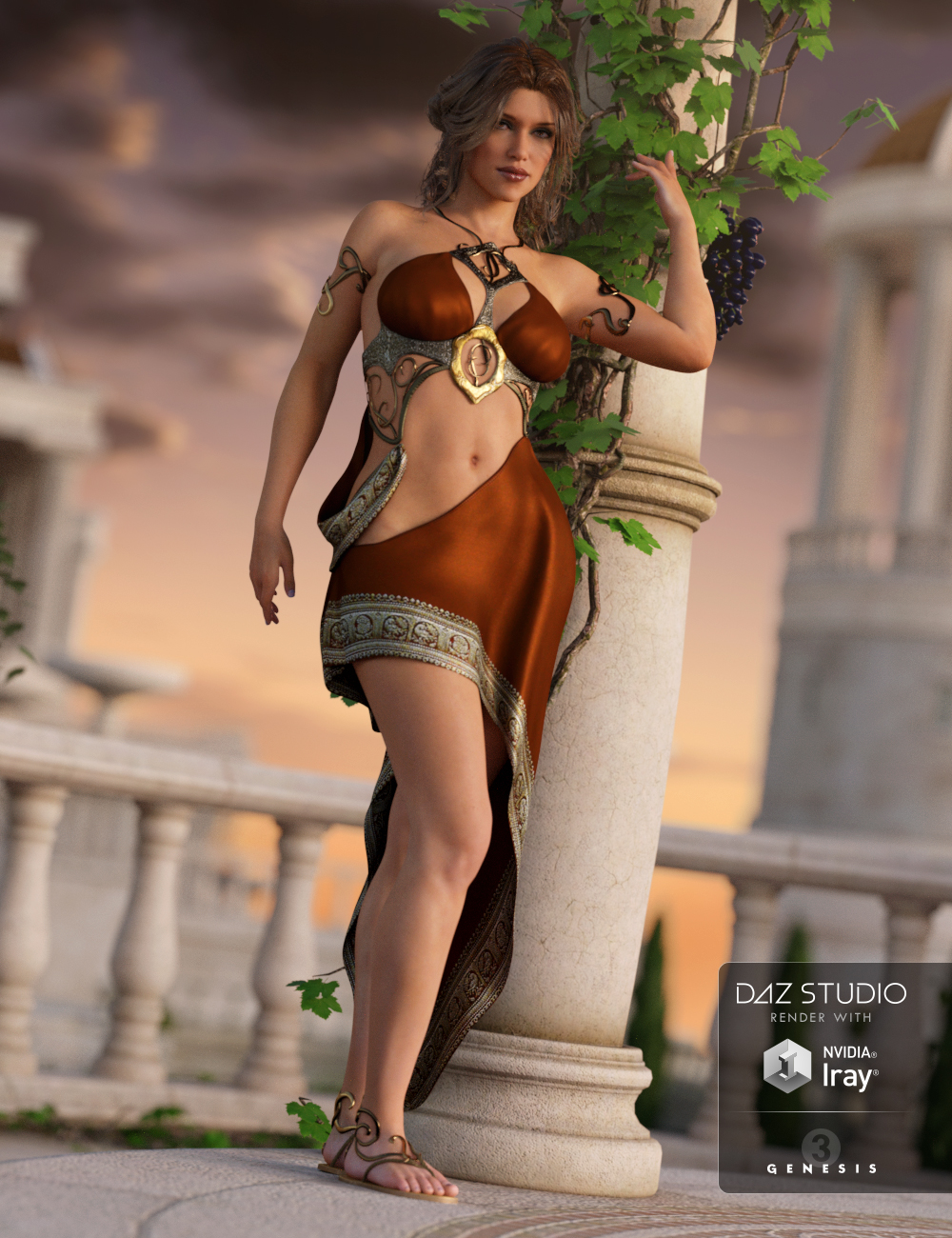 Divinity Outfit for Genesis 3 Female(s) by: NikisatezShox-Design, 3D Models by Daz 3D