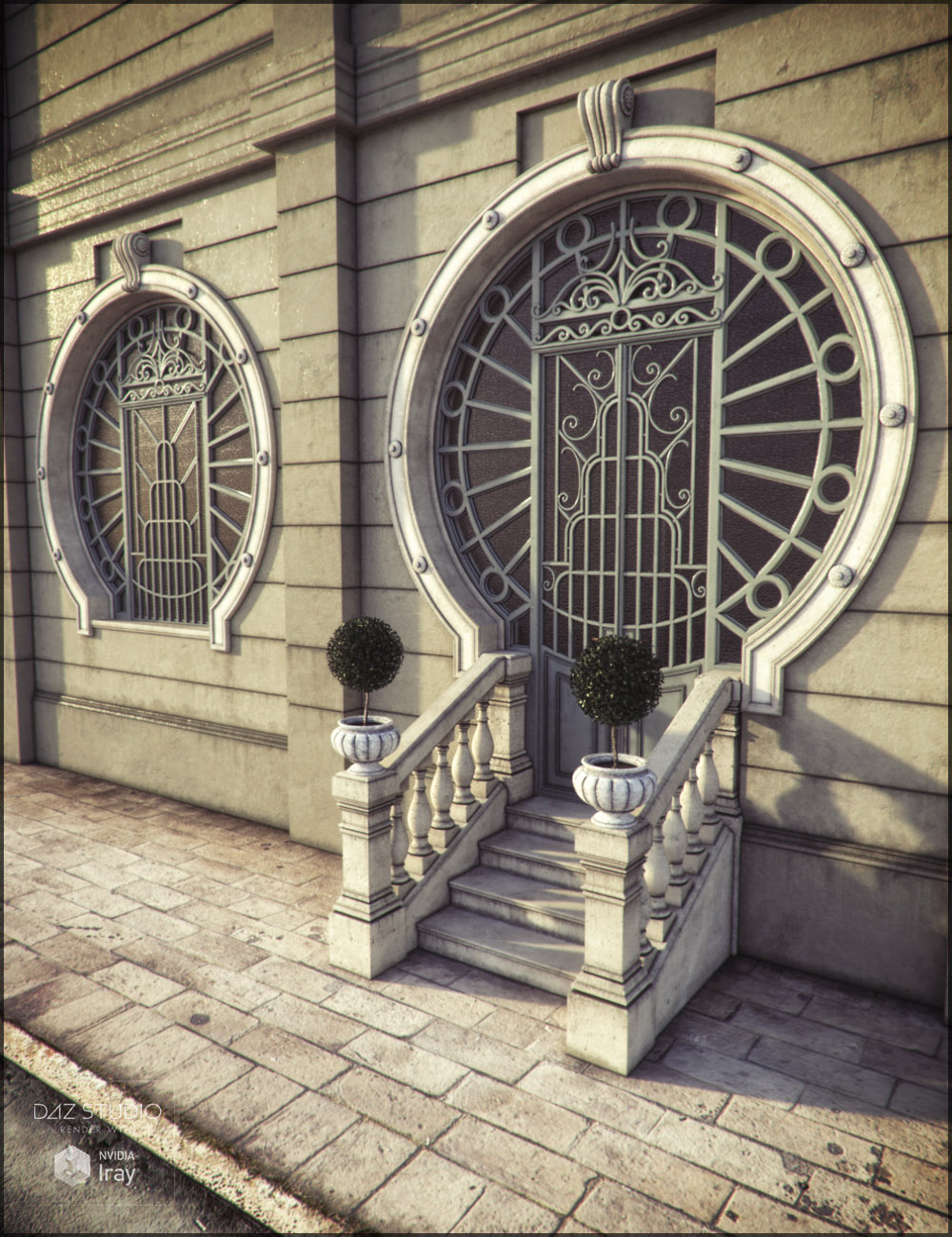 Deco Vignette by: Jack Tomalin, 3D Models by Daz 3D