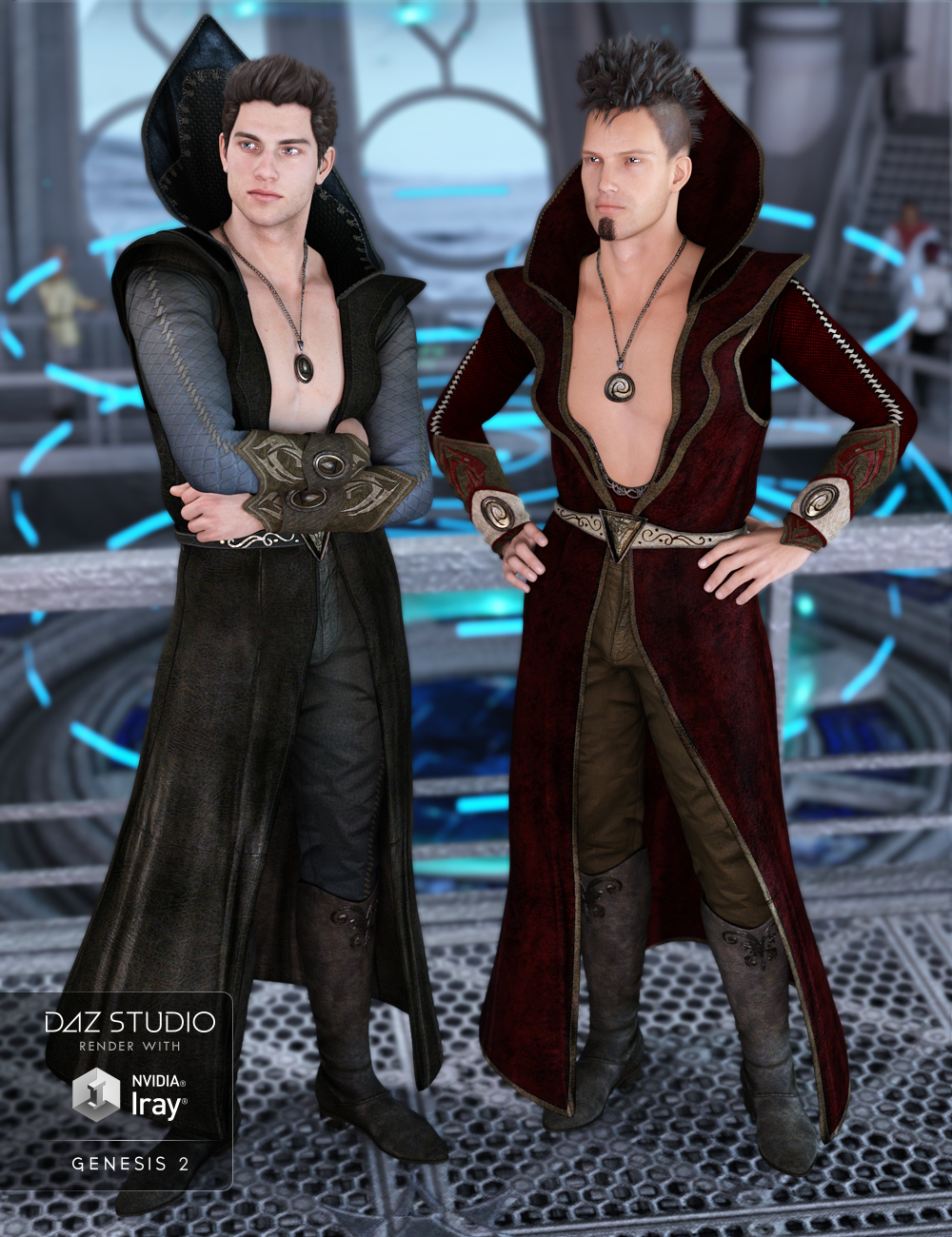 Time Keepers by: Sarsa, 3D Models by Daz 3D