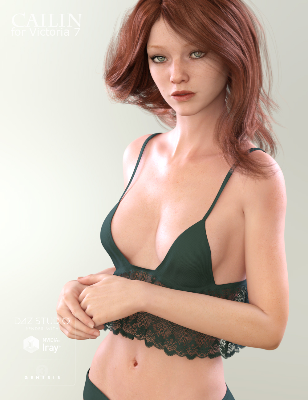 Cailin for Victoria 7 by: Raiya, 3D Models by Daz 3D