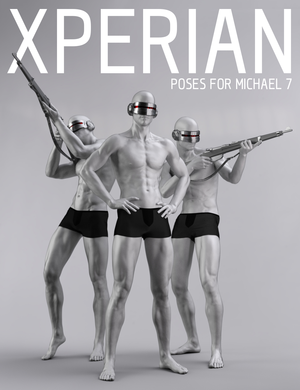Xperian Poses for Michael 7 by: Shimuzu, 3D Models by Daz 3D