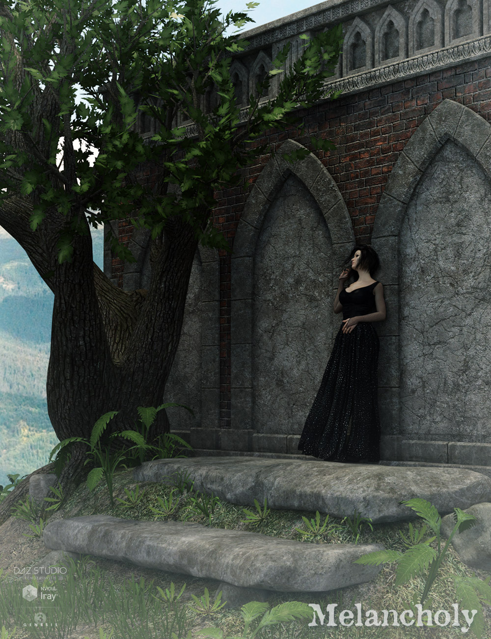 DM's Melancholy by: Daniemarforno, 3D Models by Daz 3D