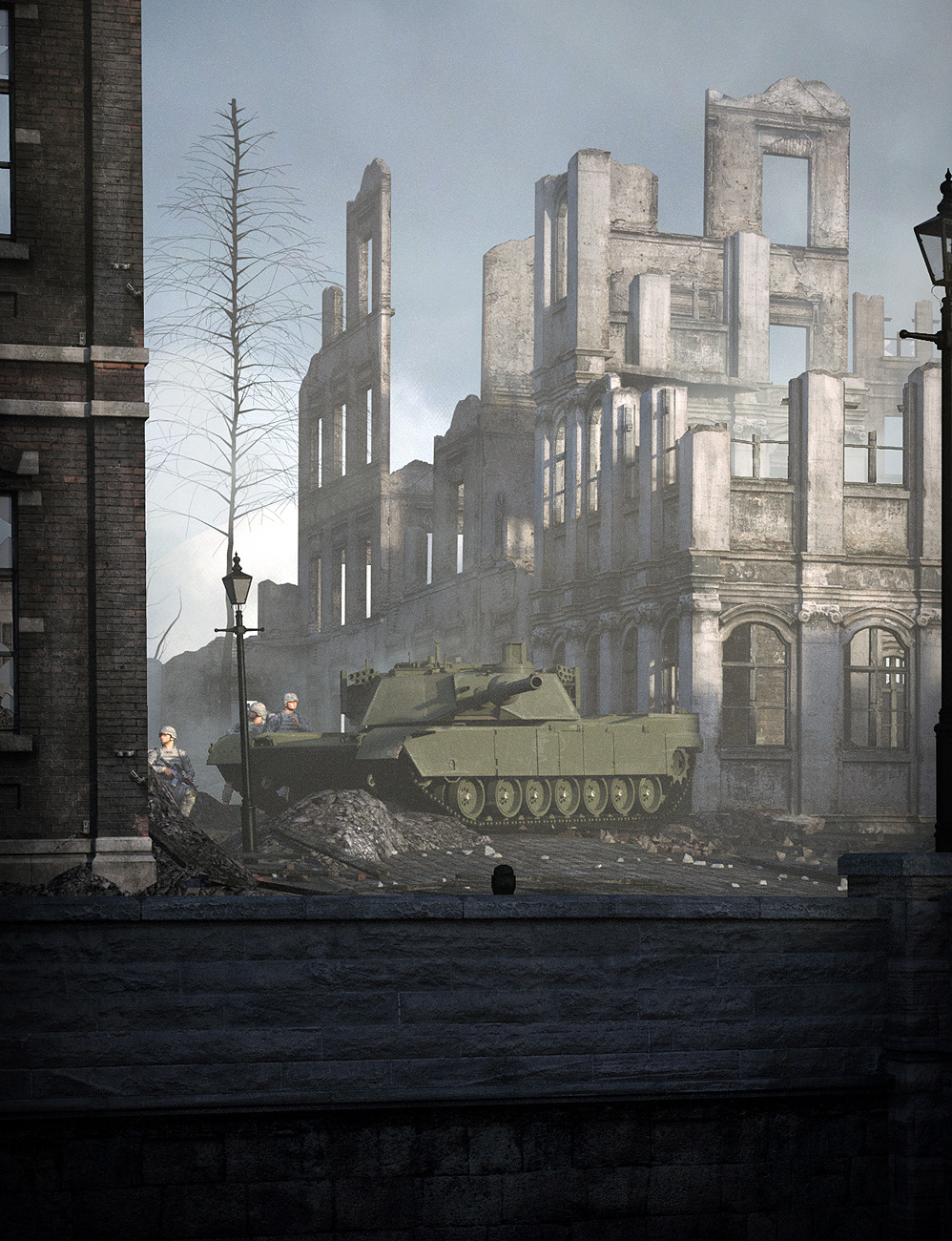 After the War by: Stonemason, 3D Models by Daz 3D
