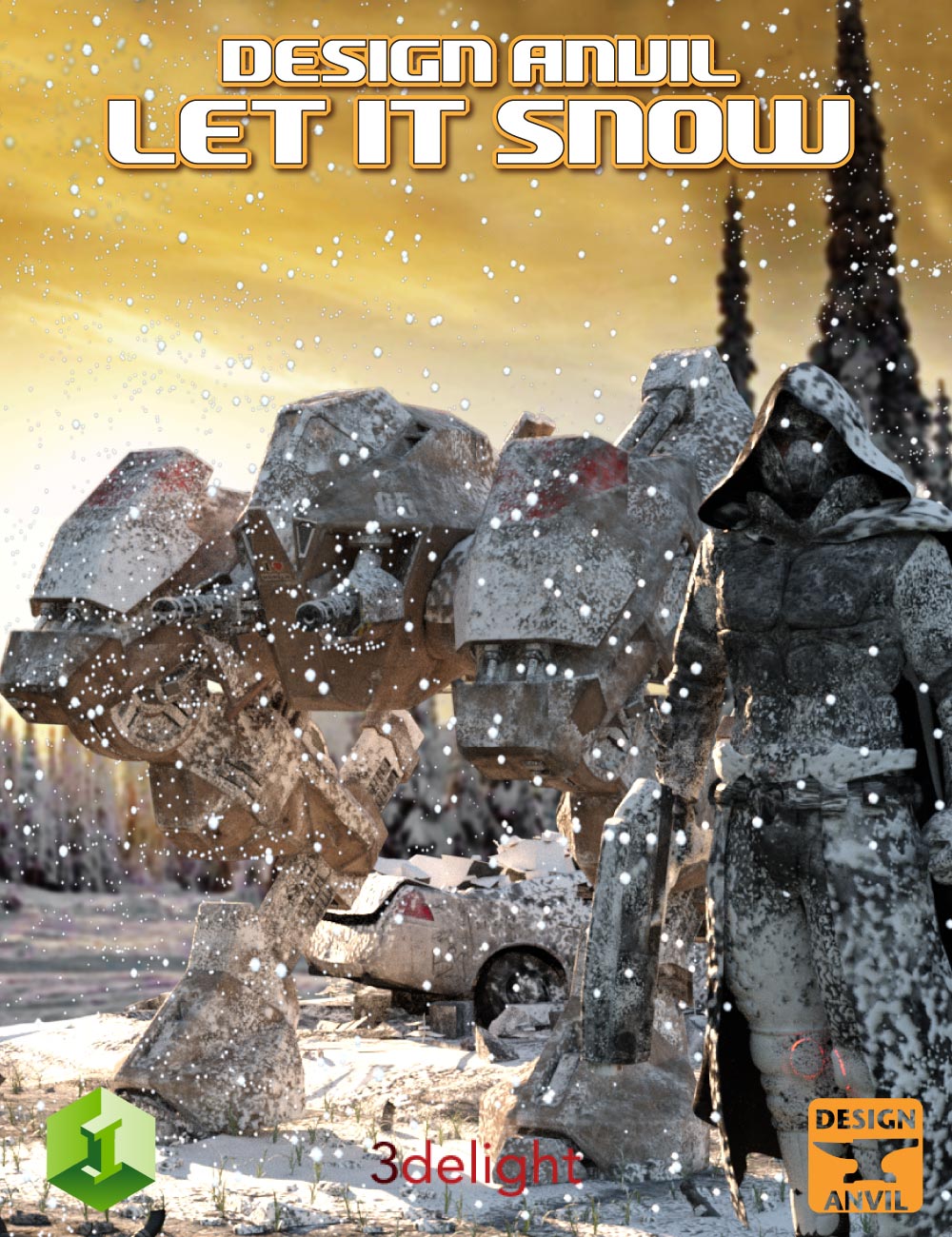DA Let it Snow by: Design Anvil, 3D Models by Daz 3D
