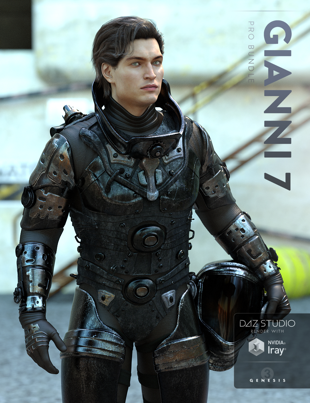 Gianni 7 Pro Bundle by: , 3D Models by Daz 3D