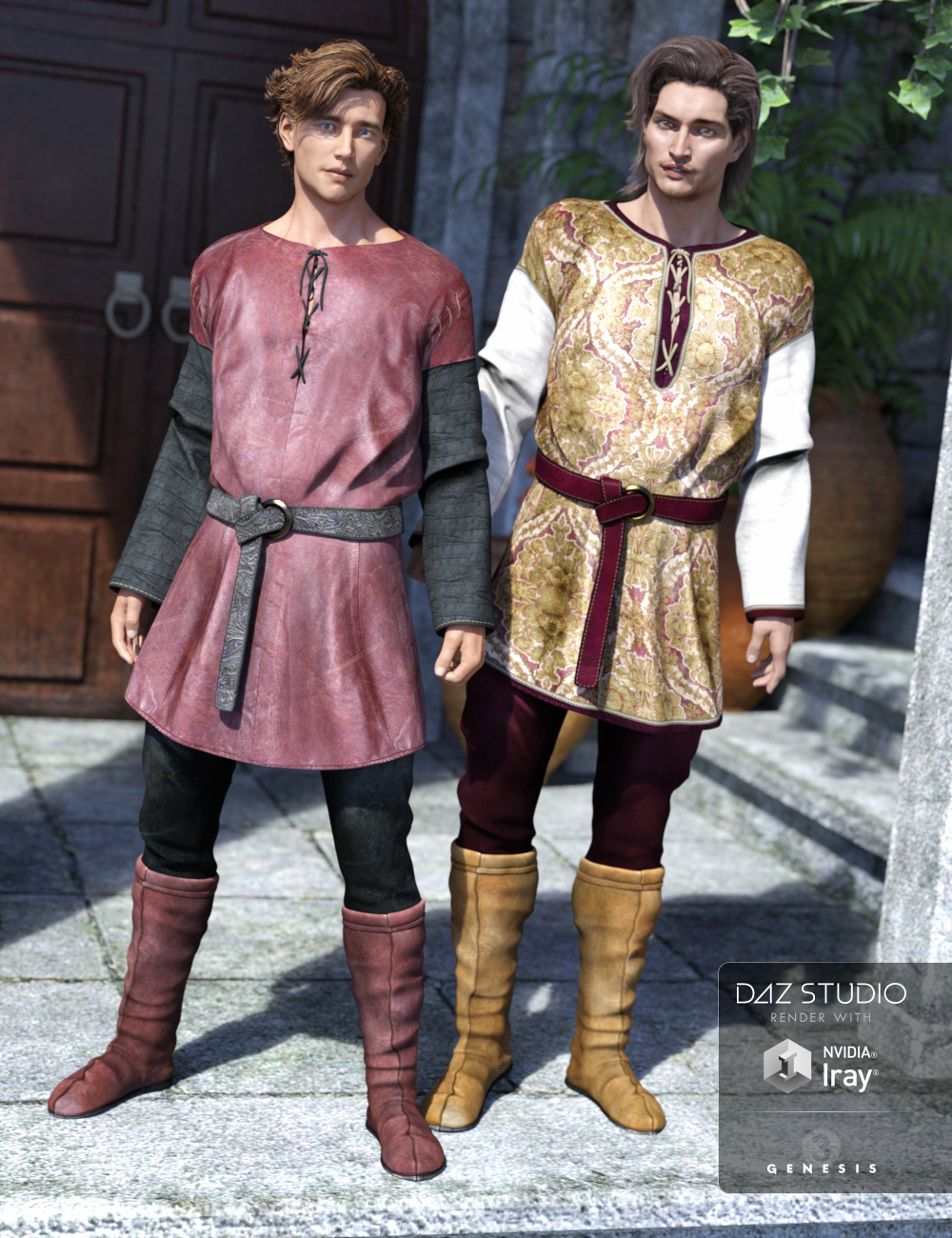 Renaissance Peasant by: Sarsa, 3D Models by Daz 3D