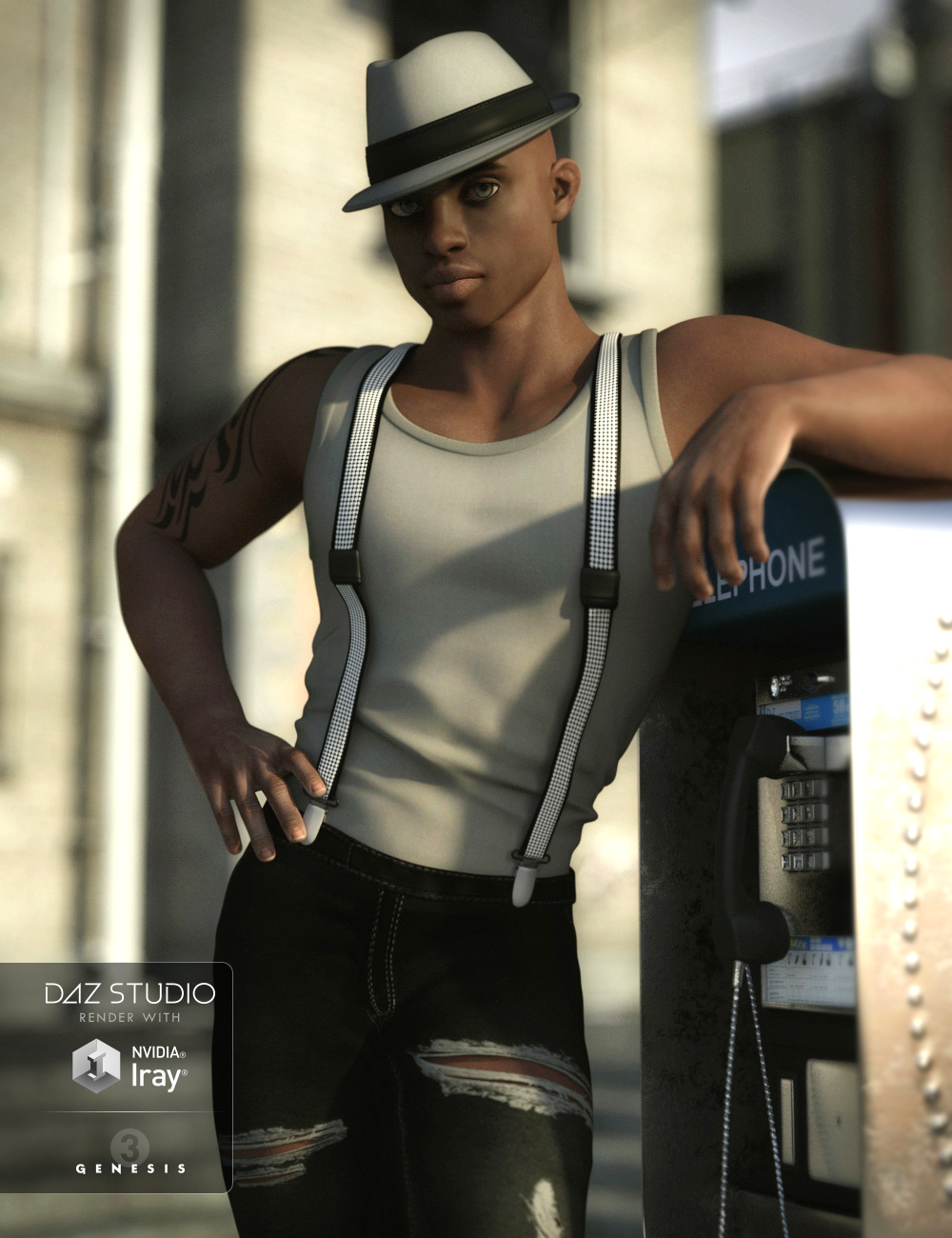 Jax for The Guy 7 by: Jessaii, 3D Models by Daz 3D