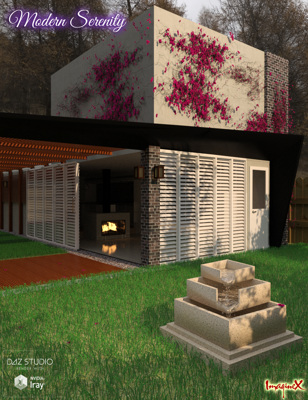 Modern Serenity by: ImagineX, 3D Models by Daz 3D