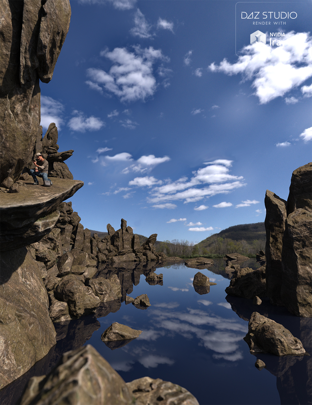Rock My World - Iray Boulders by: Dumor3D, 3D Models by Daz 3D