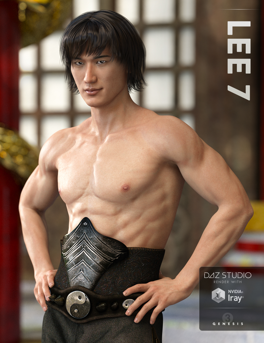 Lee 7 by: , 3D Models by Daz 3D