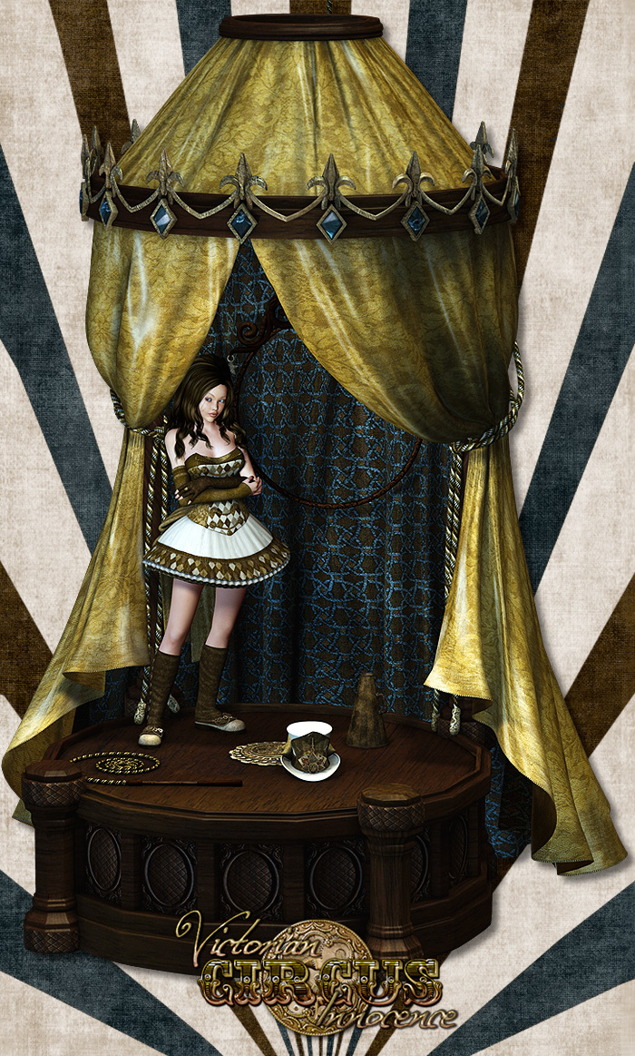 VI Circus - Mega Bundle by: Anna BenjaminLady LittlefoxRuntimeDNA, 3D Models by Daz 3D