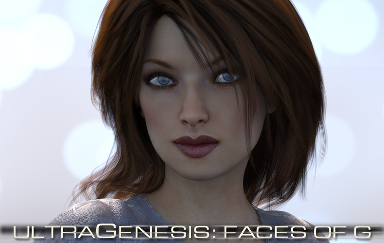 ULTRAGENESIS: Faces of G by: RuntimeDNASyydTraveler, 3D Models by Daz 3D