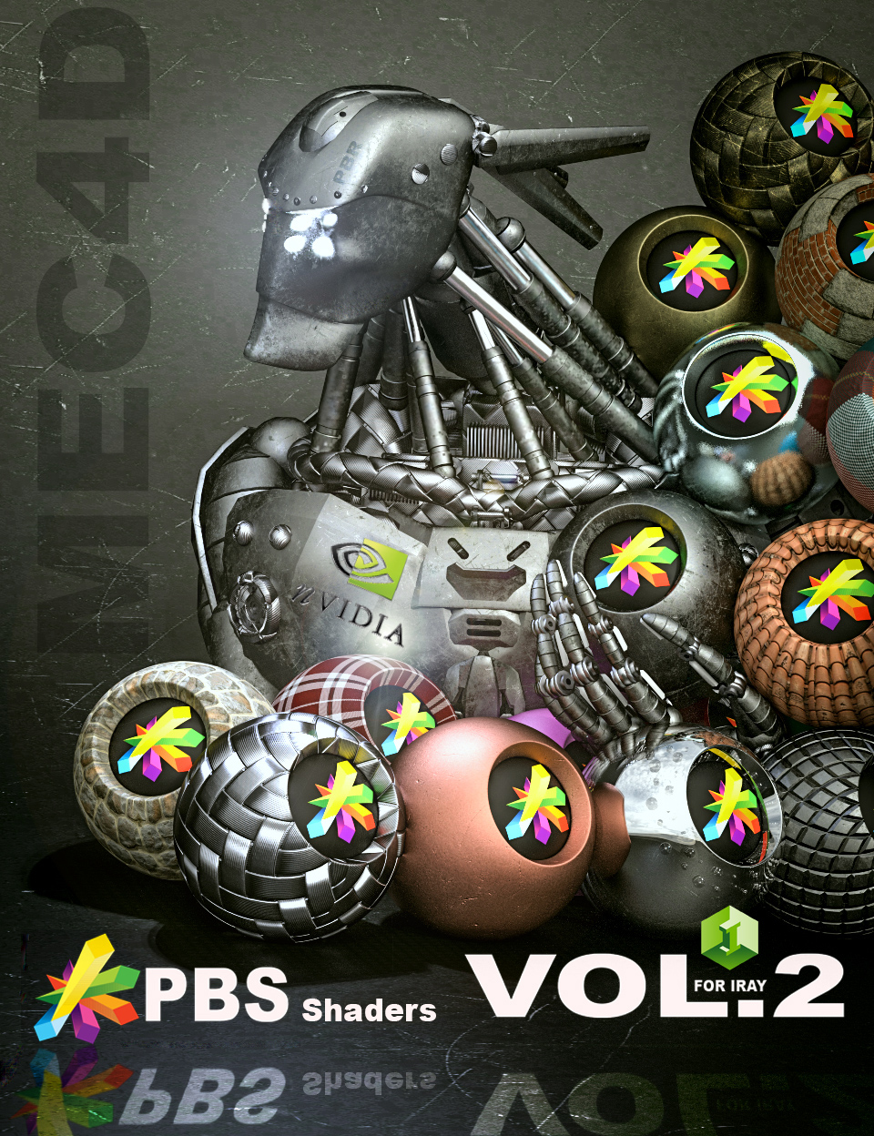 Mec4d PBS Shaders vol.2 for Iray by: Mec4D, 3D Models by Daz 3D