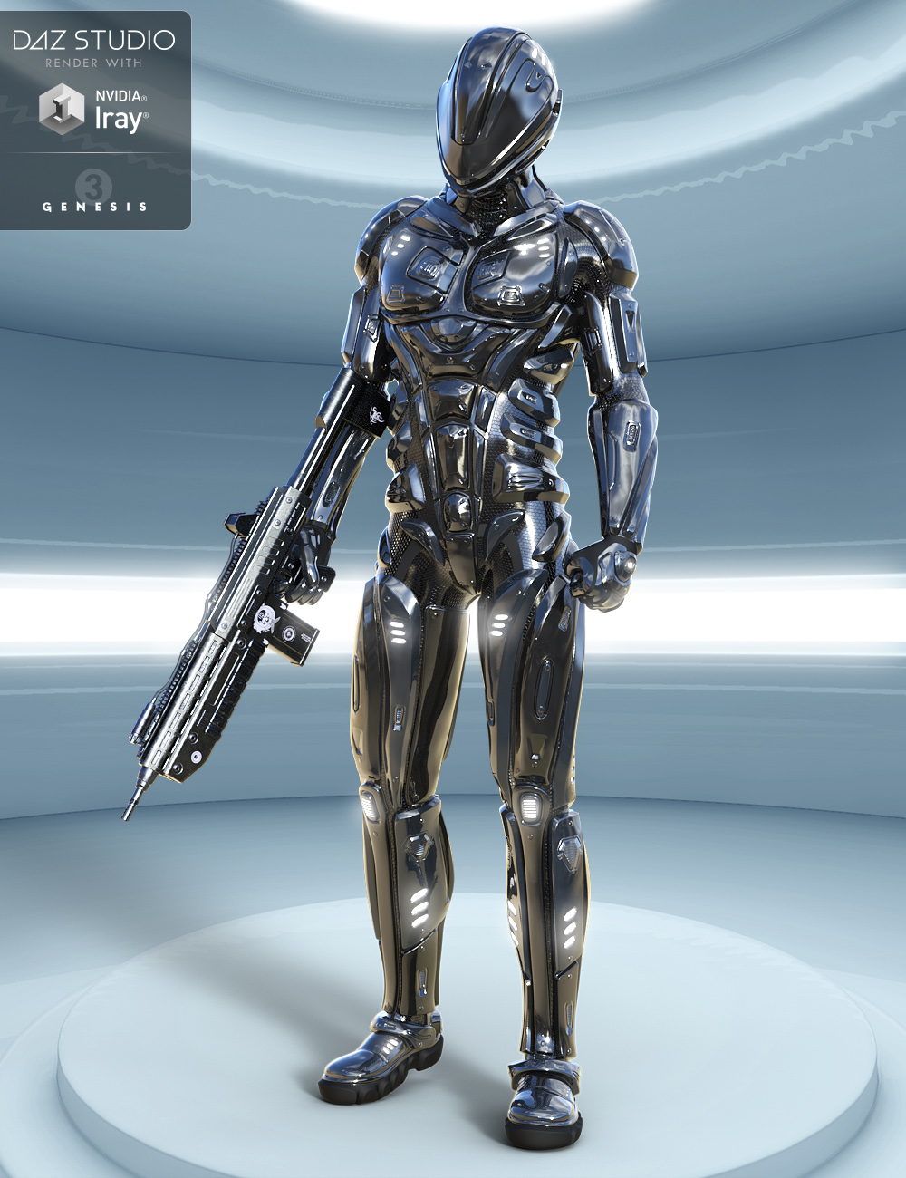 Astraios Ranger for Genesis 3 Male(s) by: midnight_stories, 3D Models by Daz 3D