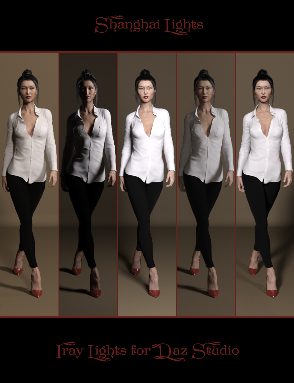 Shanghai Lights for Iray by: Khory, 3D Models by Daz 3D