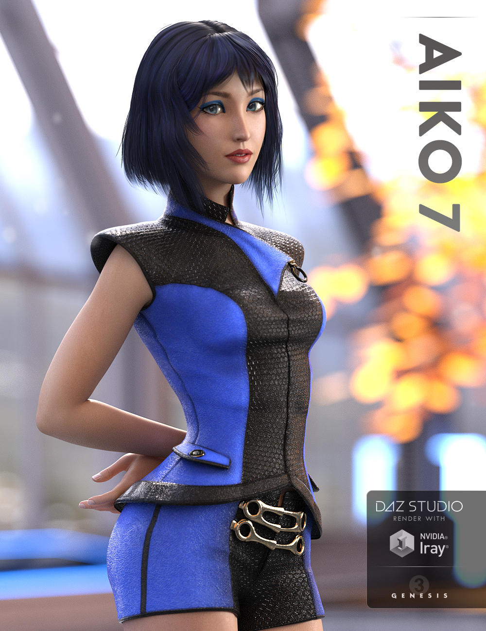 Aiko 7 by: , 3D Models by Daz 3D
